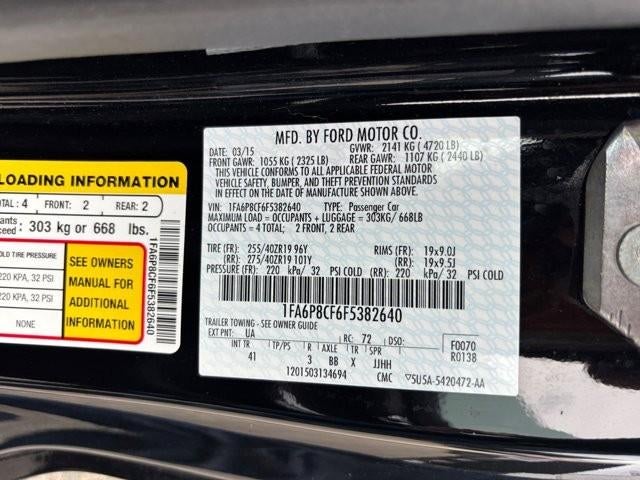 2015 Ford Mustang 2dr Fastback GT Premium