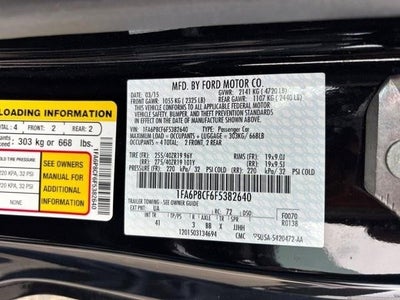 2015 Ford Mustang 2dr Fastback GT Premium