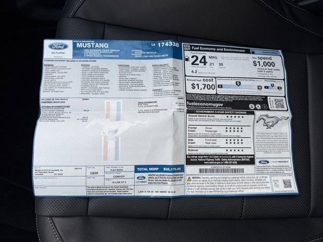 2020 Ford Mustang EcoBoost Fastback