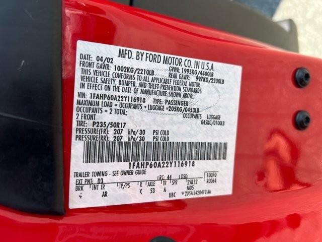 2002 Ford Thunderbird w/Hardtop Premium