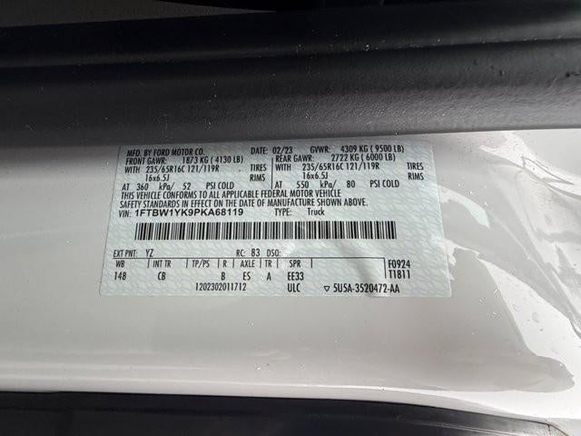 2023 Ford E-Transit Cargo Van "T-350 130"" Low Rf 9500 GVWR RWD"