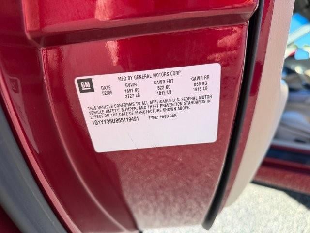 2006 Chevrolet Corvette 2dr Conv