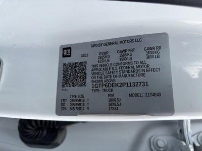 2023 GMC Canyon Crew Cab Short Box 4-Wheel Drive AT4