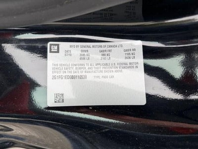 2011 Chevrolet Camaro Coupe 2LT