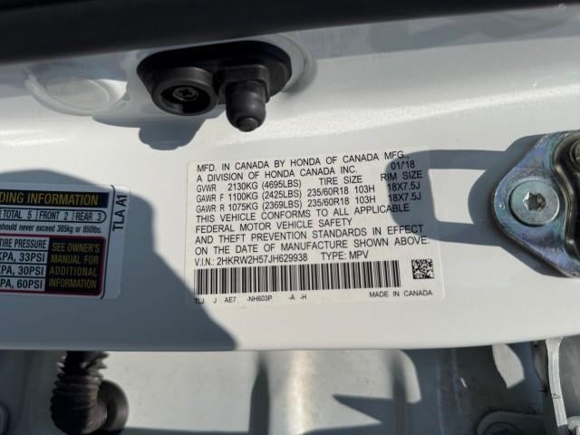 2018 Honda CR-V EX AWD