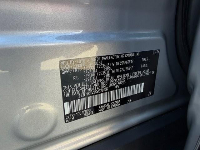 2025 Toyota RAV4 LE AWD (Natl)