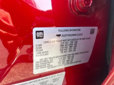 2022 Chevrolet Silverado 1500 LTD Crew Cab Short Box 4-Wheel Drive LT Trail Boss