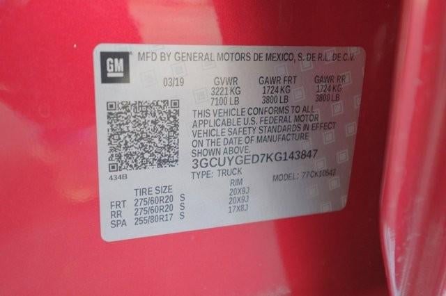 2019 Chevrolet Silverado 1500 Crew Cab Short Box 4-Wheel Drive LTZ