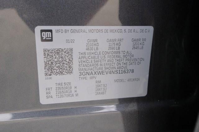 2022 Chevrolet Equinox AWD 4dr RS