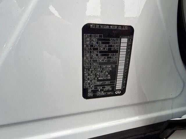 2023 INFINITI QX50 LUXE AWD