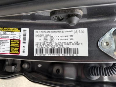 2021 Toyota Tacoma 2WD 2WD SR Double Cab 5' Bed I4 AT (GS)