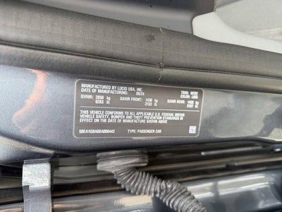 2025 Lucid Air Grand Touring AWD