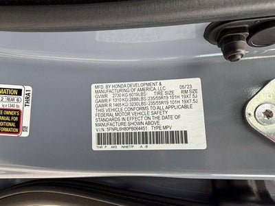 2023 Honda Odyssey Touring Auto