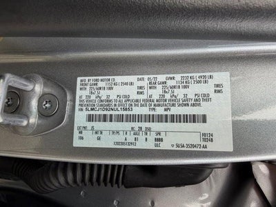 2022 Lincoln Corsair Standard AWD