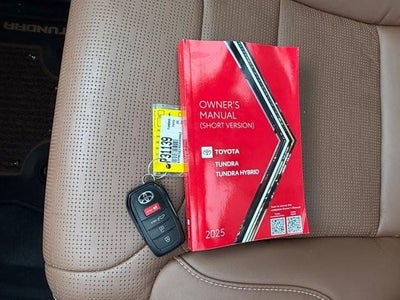 2025 Toyota Tundra 4WD 4WD 1794 Edition Hybrid CrewMax 6.5' Bed (Natl)