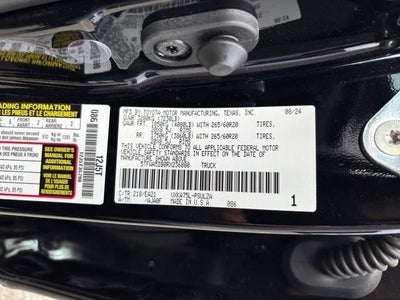 2024 Toyota Tundra 4WD 4WD Limited CrewMax 5.5' Bed (Natl)