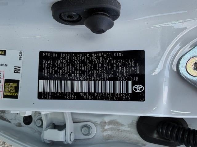 2024 Toyota Corolla SE CVT (Natl)