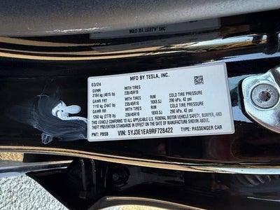 2024 Tesla Model 3 RWD *Ltd Avail*