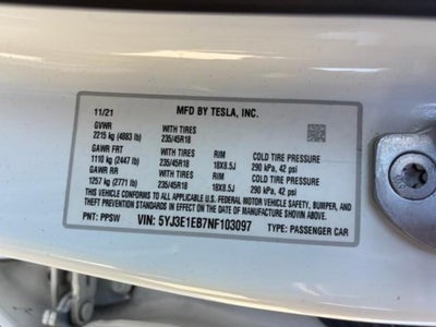 2022 Tesla Model 3 Long Range AWD *Ltd Avail*