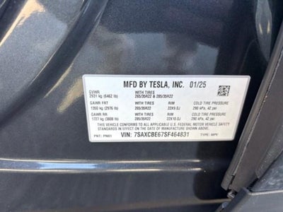 2025 Tesla Model X Plaid AWD