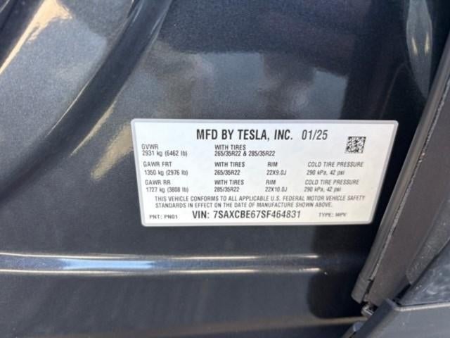 2025 Tesla Model X Plaid AWD