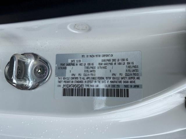 2021 Mazda Mazda MX-5 Miata RF Grand Touring Manual