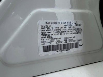 2023 INFINITI Q50 LUXE AWD