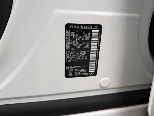 2022 INFINITI QX80 PREMIUM SELECT 4WD