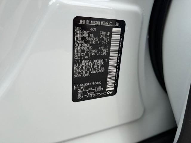 2027 INFINITI QX80 Luxe 4WD