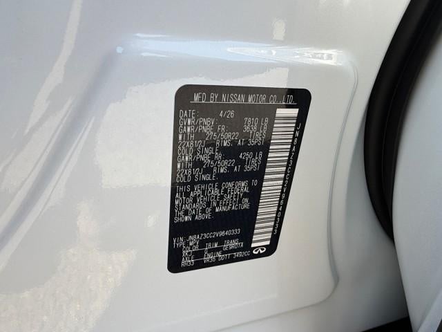 2027 INFINITI QX80 Autograph 4WD