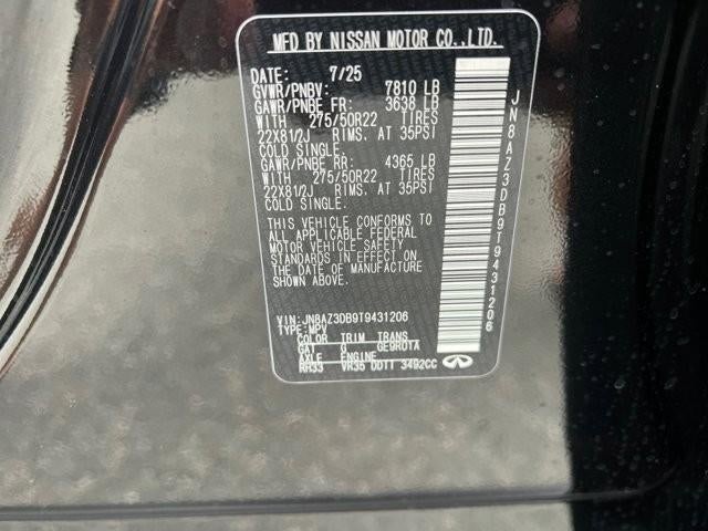 2026 INFINITI QX80 Sport 4WD