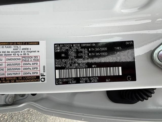 2025 Toyota 4Runner TRD Sport 4WD (Natl)