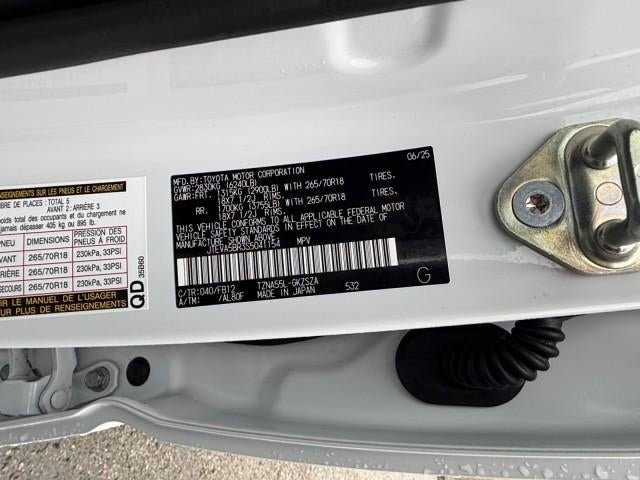 2025 Toyota 4Runner TRD Off Road 4WD (Natl)