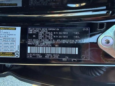 2025 Toyota 4Runner Hybrid Trailhunter 4WD (Natl)