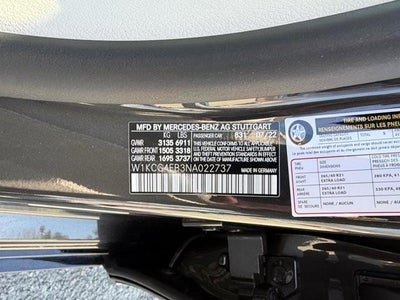 2022 Mercedes-Benz EQS EQS 580 4MATIC® Sedan