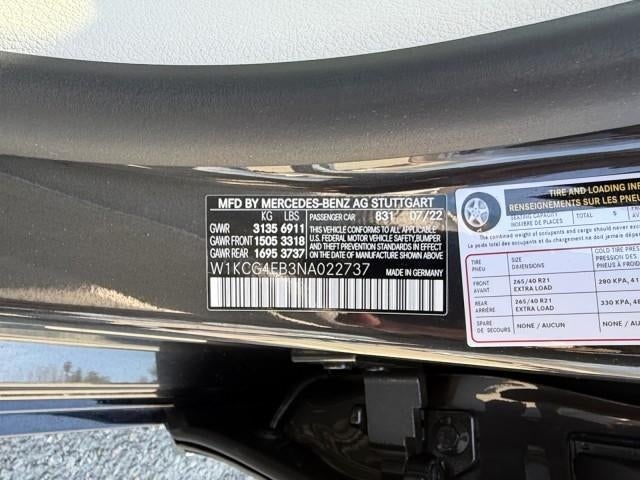 2022 Mercedes-Benz EQS EQS 580 4MATIC® Sedan