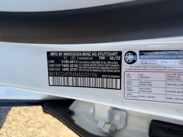 2022 Mercedes-Benz EQS EQS 580 4MATIC® Sedan