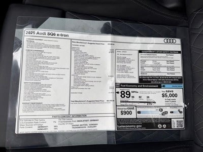 2025 Audi SQ6 e-tron Prestige quattro