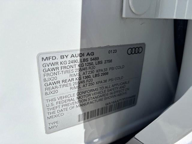 2023 Audi Q5 Sportback S line Prestige 45 TFSI quattro