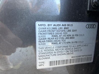 2023 Audi Q7 Premium 55 TFSI quattro