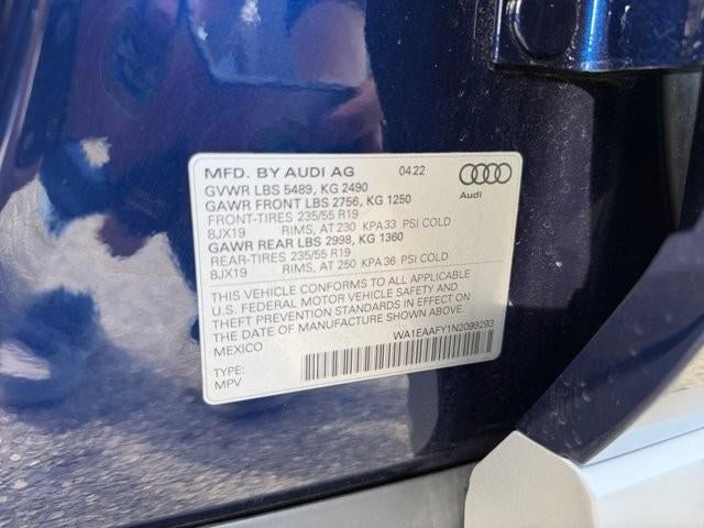 2022 Audi Q5 S line Premium Plus 45 TFSI quattro