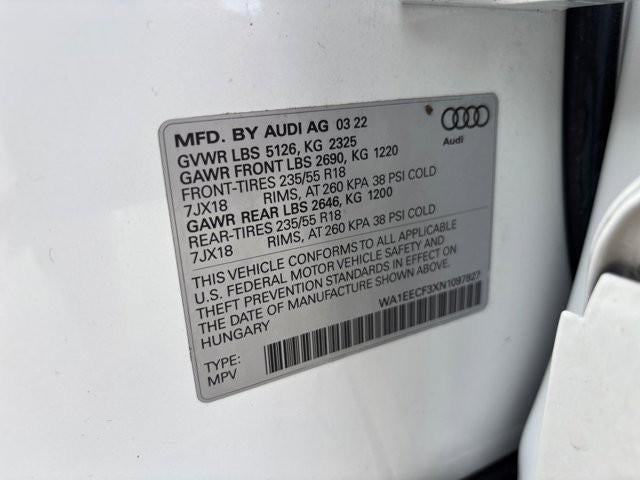 2022 Audi Q3 S line Premium Plus 45 TFSI quattro