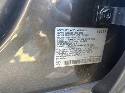 2025 Audi Q7 Premium Plus 55 TFSI quattro