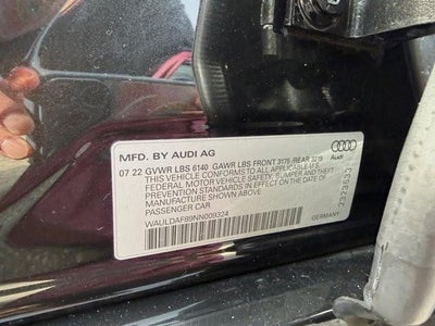 2022 Audi A8 L 55 TFSI quattro