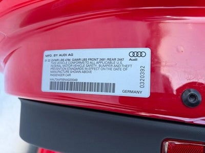 2022 Audi A5 Coupe S line Premium Plus 45 TFSI quattro