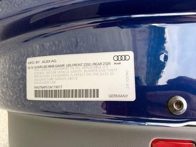 2018 Audi A5 Coupe 2.0 TFSI Premium Plus S tronic