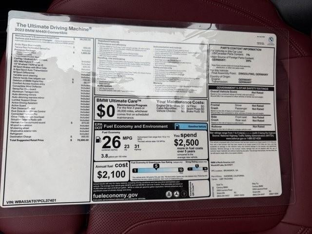 2023 BMW M440i Convertible