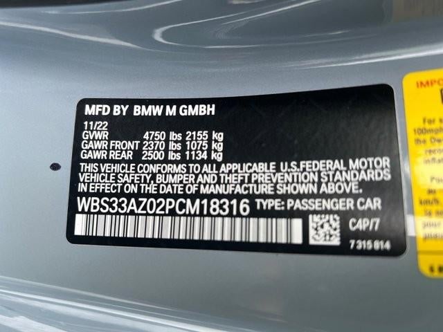 2023 BMW M4 M4 Competition Coupe