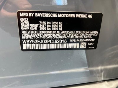 2023 BMW i7 xDrive60 Sedan