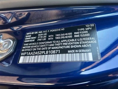 2023 Porsche Macan AWD